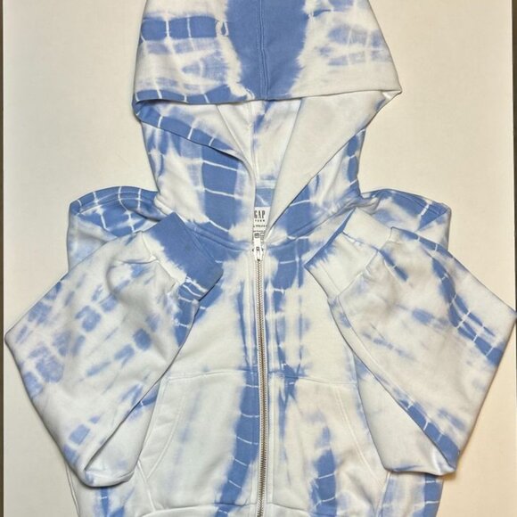 New! GAP teen tie-dye print zip-up hoodie - Picture 7 of 7
